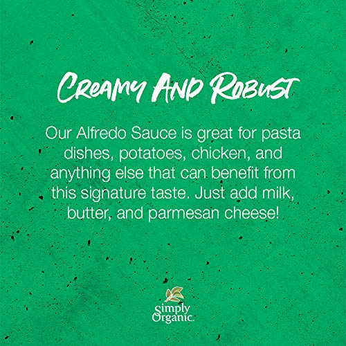 Simply Organic Alfredo Sauce Mix, Certified Organic, Gluten-Free