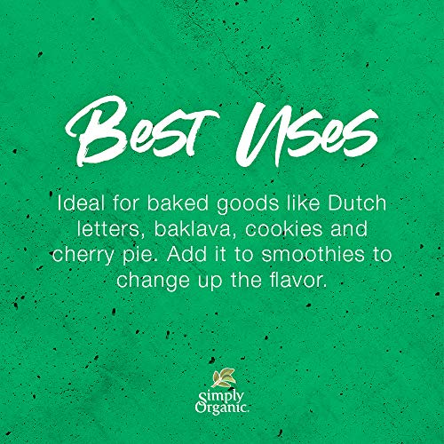 Simply Organic Almond Extract, Certified Organic | 4 Oz