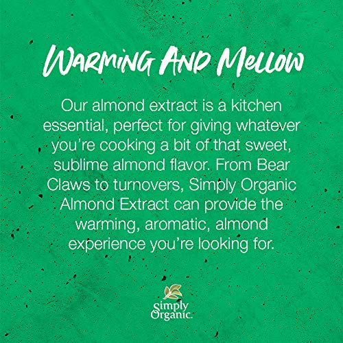 Simply Organic Almond Extract, Certified Organic | 4 Oz