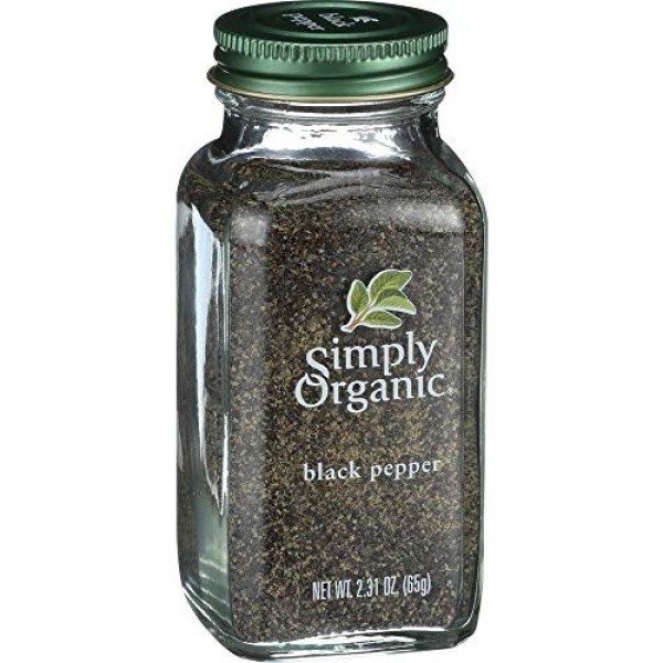 Simply Organic Black Pepper 1x2.31 OZ