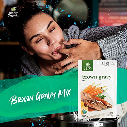 Simply Organic Brown Gravy Mix, Certified Organic, Gluten-Free |