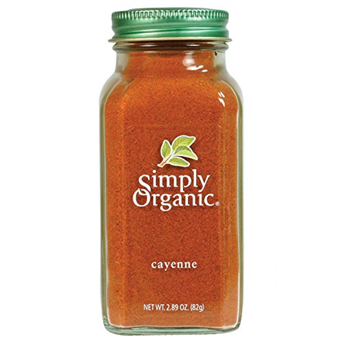Simply Organic Cayenne Pepper, Certified Organic | 2.89 Oz | Cap