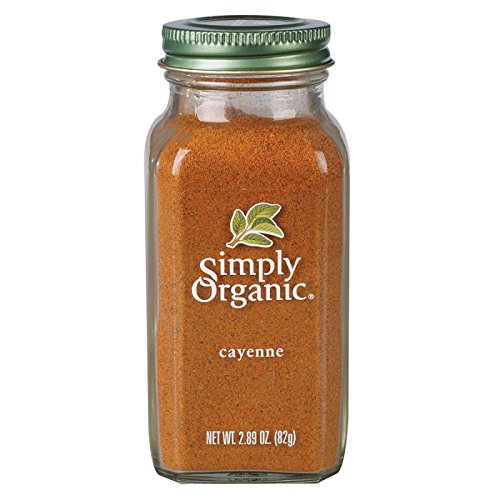 Simply Organic Cayenne Pepper, Certified Organic | 2.89 Oz | Cap