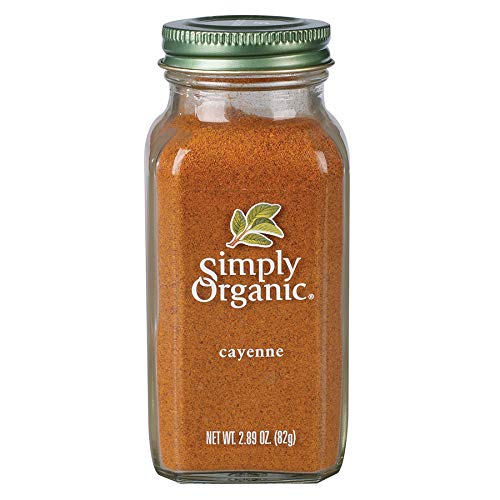 Simply Organic Cayenne Pepper, Certified Organic | 2.89 Oz | Cap
