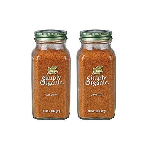 Simply Organic Cayenne Pepper Certified Organic, 2.89 Oz Contain