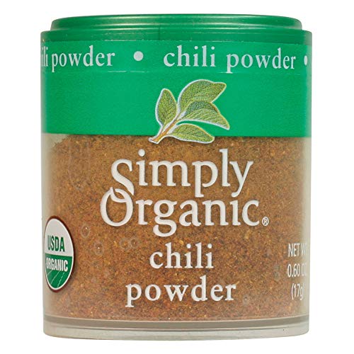 Simply Organic Chili Powder, Certified Organic| 0.6 Oz