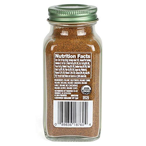 Simply Organic Chili Powder, Certified Organic | 2.89 Oz