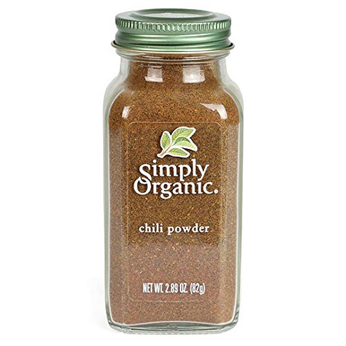 Simply Organic Chili Powder, Certified Organic | 2.89 Oz | Pack