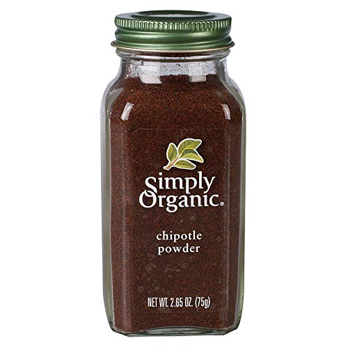 Simply Organic Chipotle Powder, Certified Organic, Vegan | 2.65