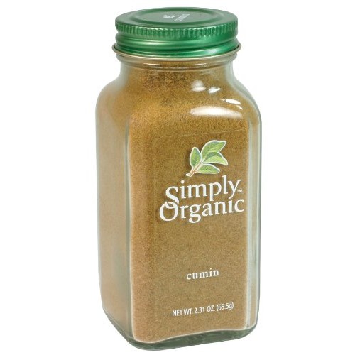 Simply Organic Cumin Seed Ground Certified Organic, 2.31-Ounce C