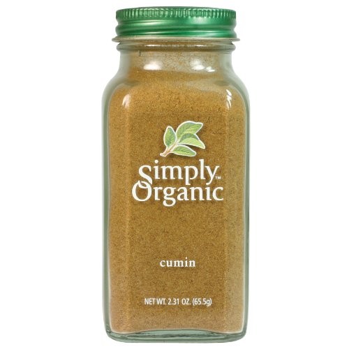 Simply Organic Cumin Seed Ground Certified Organic, 2.31-Ounce C