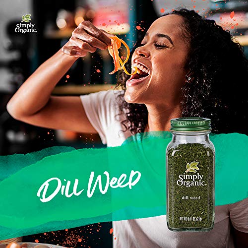Simply Organic Dill Weed, Cut &Amp; Sifted, Certified Organic | 0.81