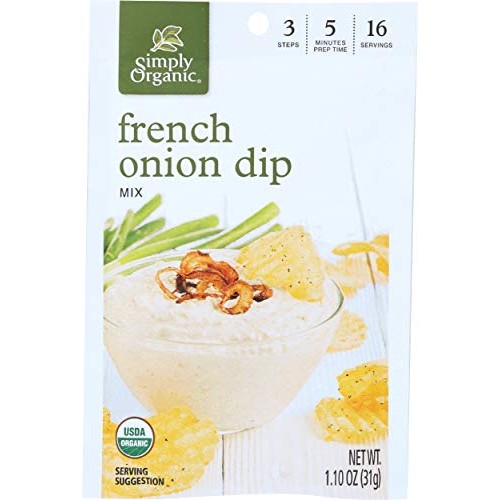 Simply Organic Dip Mix, French Onion, 1.1 oz
