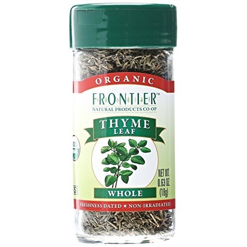 Frontier Herb Organic Whole Thyme Leaf, 0.8 Oz