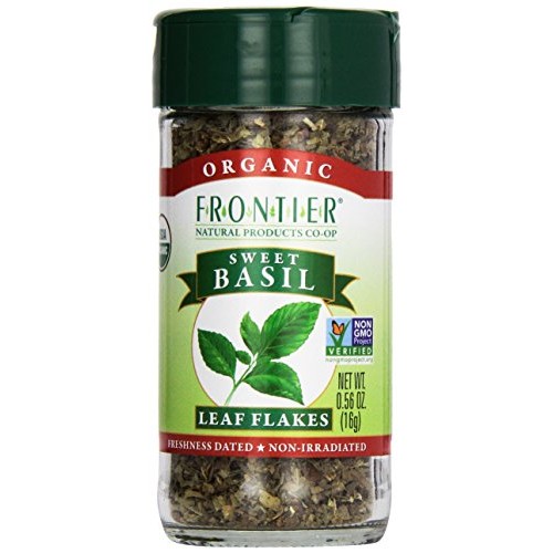 Frontier Herb Organic Basil Leaf, 0.56 Oz