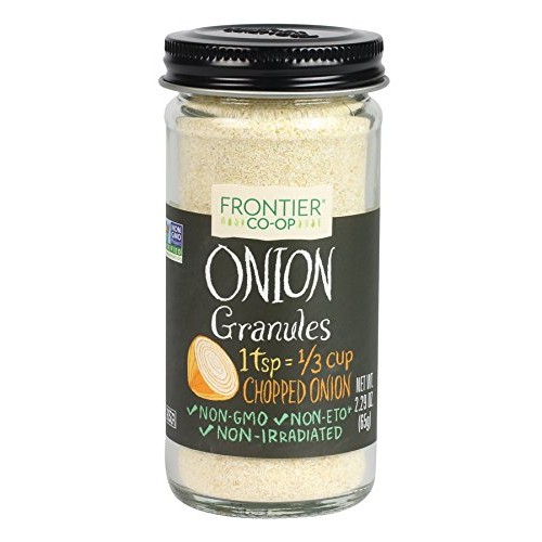 Frontier Natural Products Onion, White Granules, 2.29-Ounce