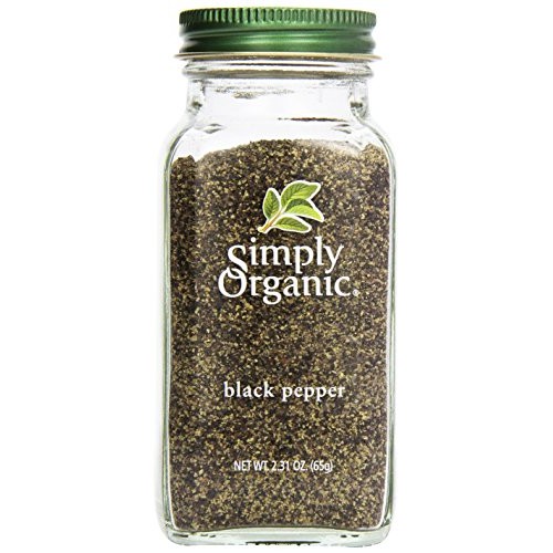 Simply Organic, Ground Black Pepper, 2.31 Oz