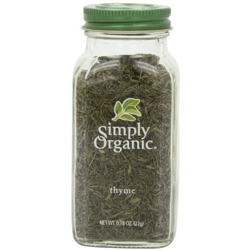 Simply Organic Thyme Leaf Whole Certified Organic, 0.78-Ounce Co
