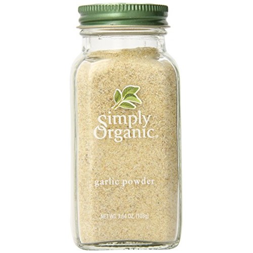 Simply Organic Garlic Powder Certified Organic, 3.64-Ounce Conta