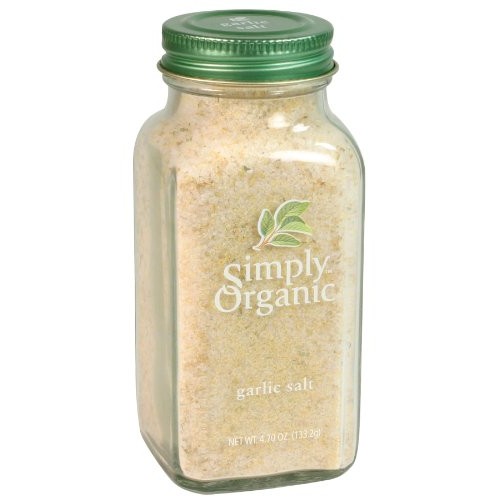Simply Organic, Garlic Salt Organic, 4.7 Ounce