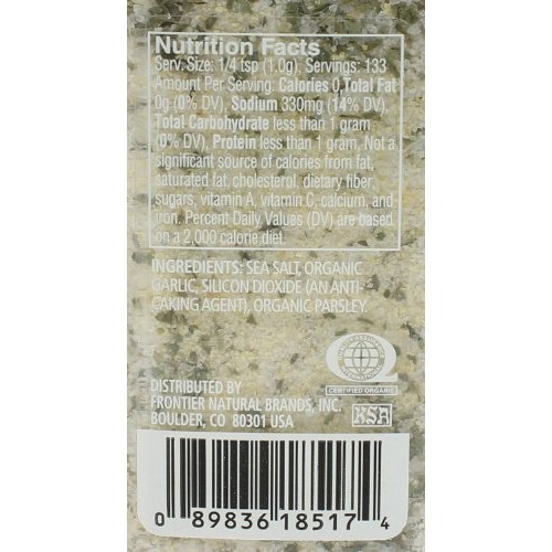 Simply Organic, Garlic Salt Organic, 4.7 Ounce