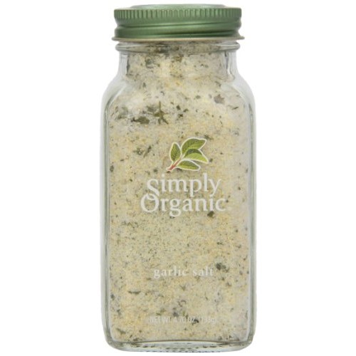 Simply Organic, Garlic Salt Organic, 4.7 Ounce