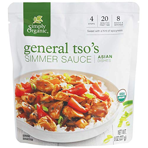 Simply Organic General Tsos Simmer Sauce, Certified Organic | 8