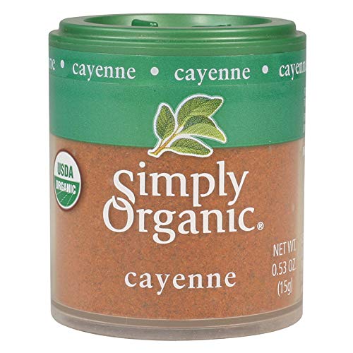 Simply Organic Ground Cayenne, Certified Organic | 0.53 Oz | Cap