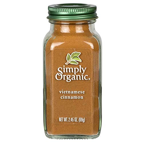Simply Organic Ground Cinnamon, Certified Organic | 2.45 Oz | Pa