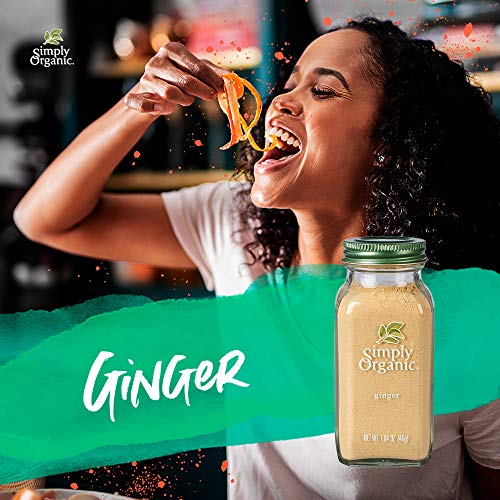 Simply Organic Ground Ginger Root, Certified Organic | 1.64 Oz |