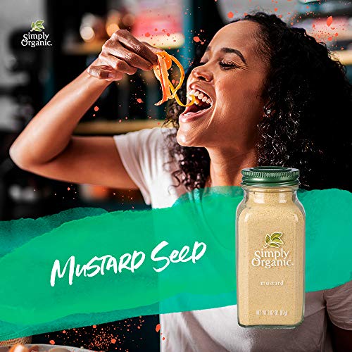 Simply Organic Ground Mustard Seed, Certified Organic | 3.07 oz ...