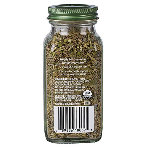 Simply Organic Herbes De Provence, Certified Organic | 1 Oz