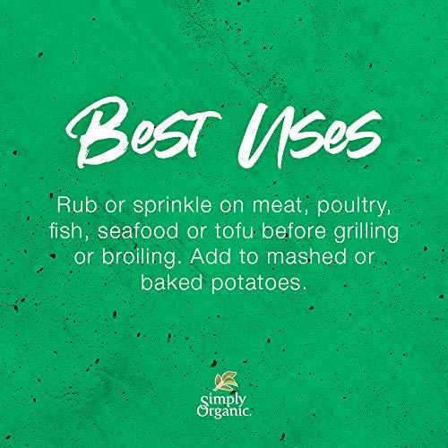 Simply Organic Lemon Pepper, Certified Organic | 3.17 Oz