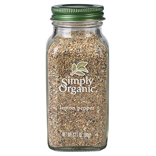 Simply Organic Lemon Pepper, Certified Organic | 3.17 Oz
