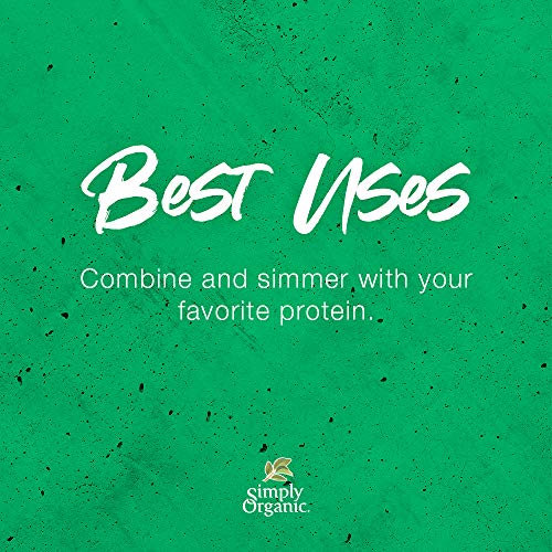 Simply Organic Madras Curry Simmer Sauce, Certified Organic | 6 ...