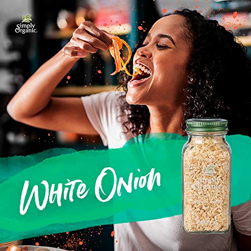 Simply Organic Minced White Onion, Certified Organic | 2.21 Oz |