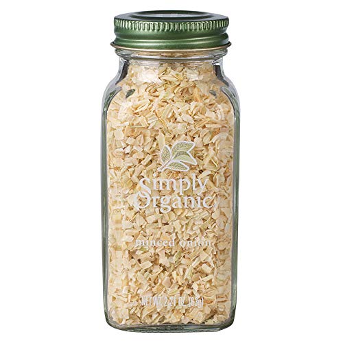 Simply Organic Minced White Onion, Certified Organic | 2.21 Oz |