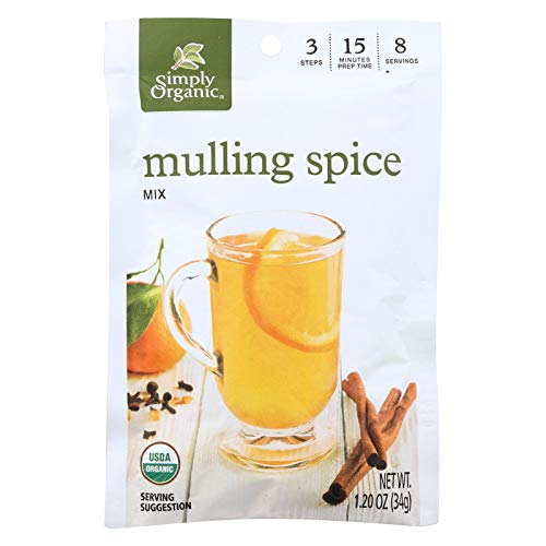 Simply Organic Mulling Spice - Organic - Gluten Free - 1.2 Oz -