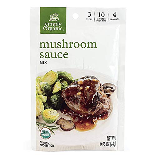 Simply Organic Mushroom Sauce Mix, Certified Organic, Vegetarian