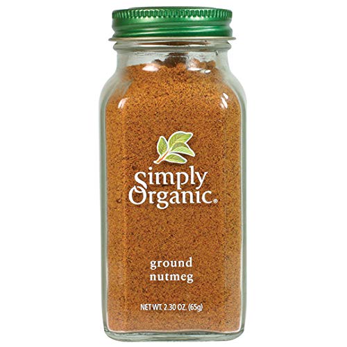 Simply Organic Nutmeg Ground Certified Organic 2.3Oz. Bottle