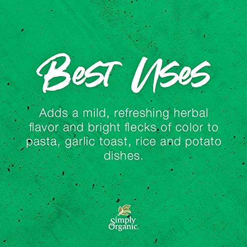 Simply Organic Parsley Leaf Flakes, Certified Organic | 0.07 Oz