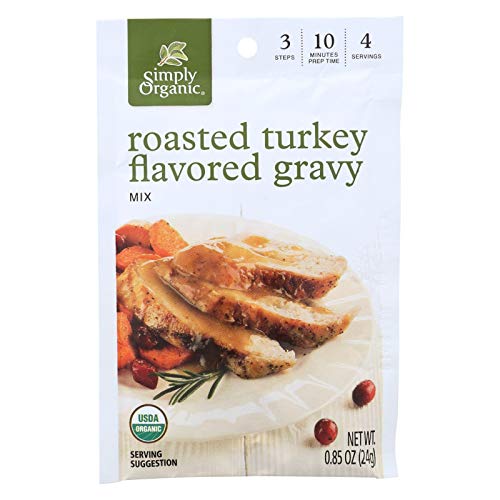 Simply Organic Roasted Turkey Flavored Gravy Seasoning Mix - Cas