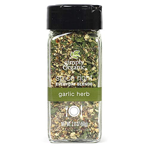 Simply Organic Spice Right Everyday Seasoning Blends, Garlic &Amp; H