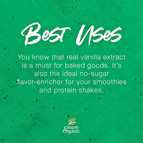 Simply Organic Vanilla Extract, Certified Organic | 4 Oz