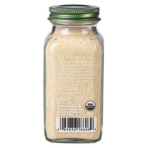 Simply Organic White Onion Powder, Certified Organic | 3 Oz | Pa