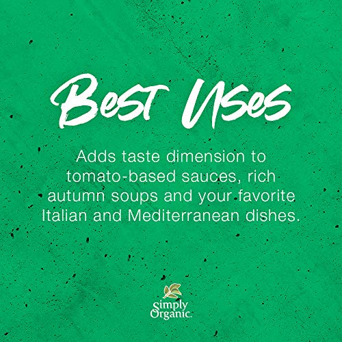 Simply Organic Whole Rosemary Leaf, Certified Organic | 0.21 Oz