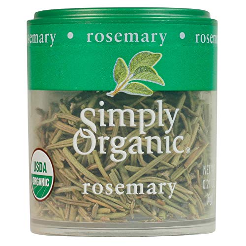 Simply Organic Whole Rosemary Leaf, Certified Organic | 0.21 Oz