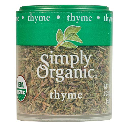 Simply Organic Whole Thyme Leaf, Certified Organic | 0.28 Oz | P