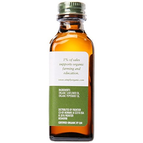 Simply Organic Peppermint Flavor - Organic - 2 Ounce, United Sta