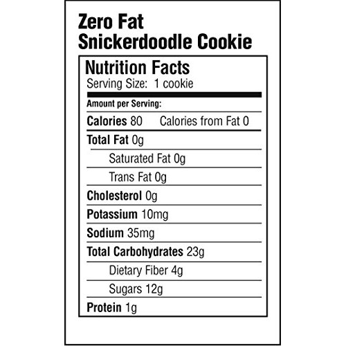 Simply Scrumptous Fat Free Snickerdoodle Cookies